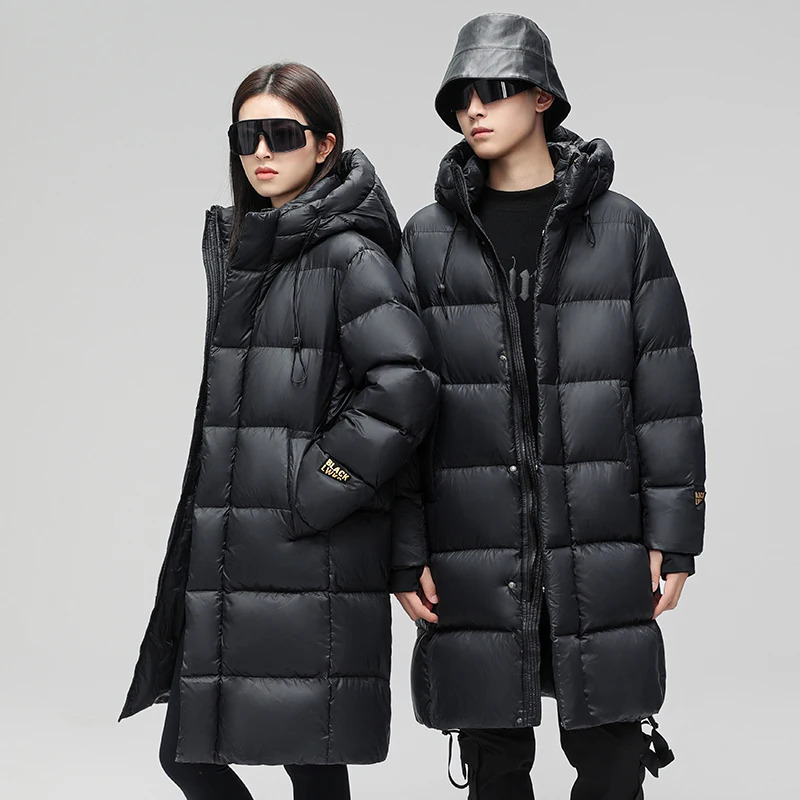 Men's Vests 30° Fashion Men 90 White Duck Winter Down Jackets Thick Warm Waterproof Hooded Parka Overcoat Coat 231020