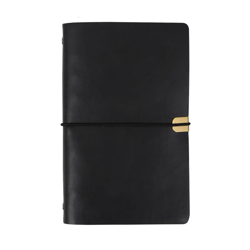 Notepads Retro A6/A5/B5 Soft Pu Leather Travel Journal Notebook 80 Sheets Loose-leaf Binder Diary Agenda Planner School Stationery 231020 - view 7