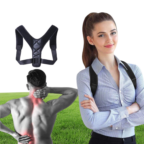 WorthWhile Posture Corrector Adjustable Back Brace Shoulder Protector Belt Support Men Women Gym Fitness Back Care Guard Strap