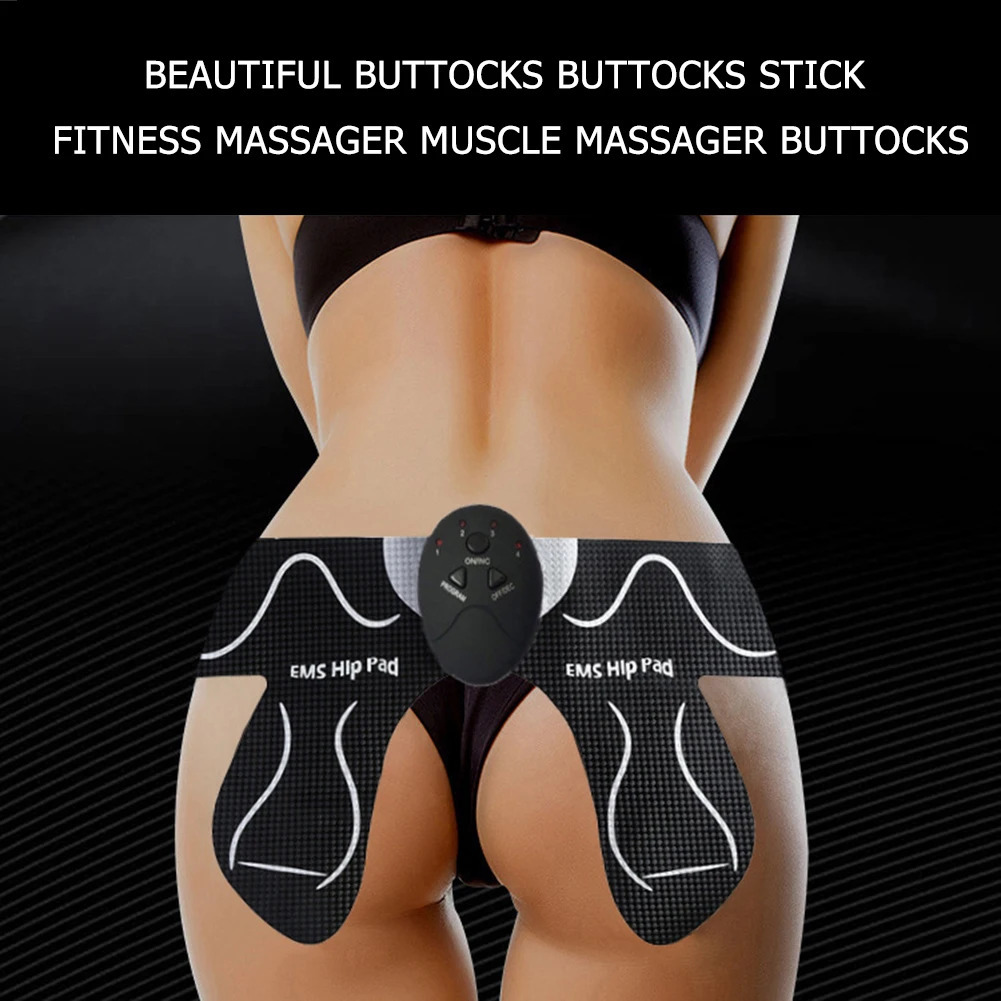 Other Massage Items EMS Hip Trainer Muscle Stimulator Buttock Tighter Lifter Electric Vibration ABS Abdominal Pad Slimming Massager Body 231020