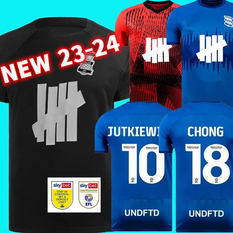 23 24 Birmingham Soccer Jerseys Back in Black DEENEY BELA McGREE City FC 2023 2024 Home Away Third Men Kids Kits Football Shirts PEDERSEN