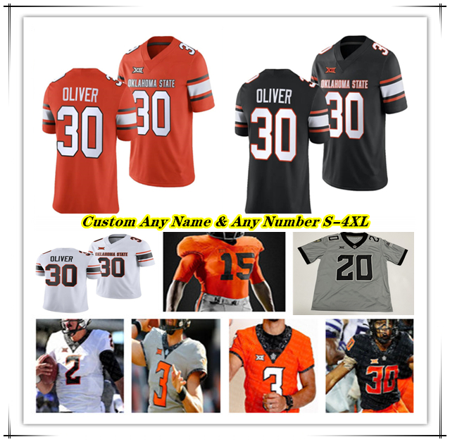 OSU College Football Jersey Alan Bowman Ollie Gordon II De'Zhaun Stribling Rashod Owens Brennan Presley Trey Rucker Cam Smith Kendal Daniels Trent Howland Sanders 4X