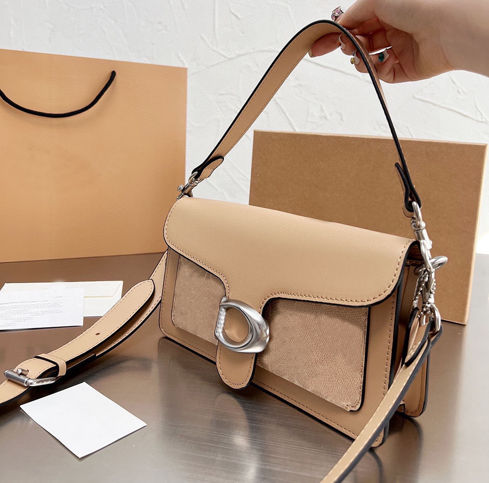 Luxury designer bag shoulder bag crossbody bags handbag genuine leather baguette bag quality square fashion satchel