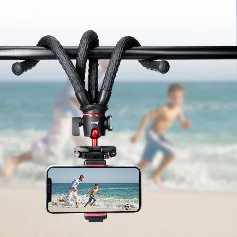 Camera Flexible Tripod ULANZI MT-33 Mini Tabletop Tripod Selfie Stick with 1/4" Screw For iPhone 11 12 mini Pro 13 14 XR XS MAX Samsung A52 A53 A