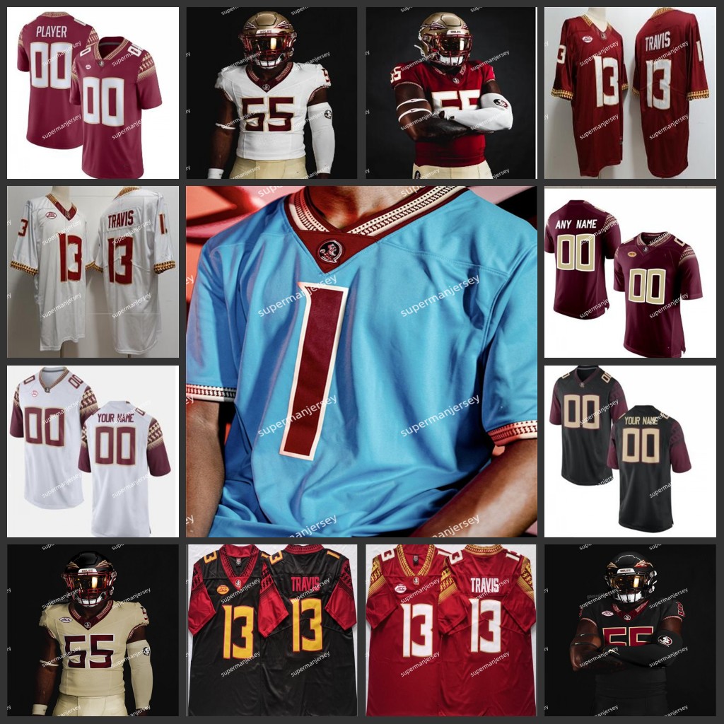 ncaa Florida 2023 Newest Football jersey Derwin James Deondre Francois Jameis Winston Deion Sanders Cam Akers Dalvin Cook Charlie Ward FSU jerseys men Nice jersey