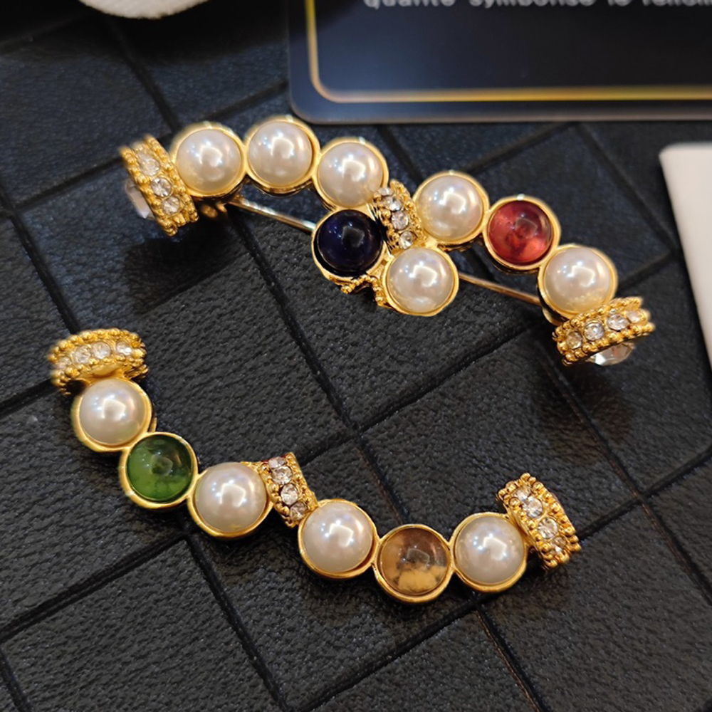 High Quality Brooches Various Celebrity Women Brooch Fashion Designer Pins Pearl Dia Gold Plated Sier Copper Woman Accessories For Dinner Party