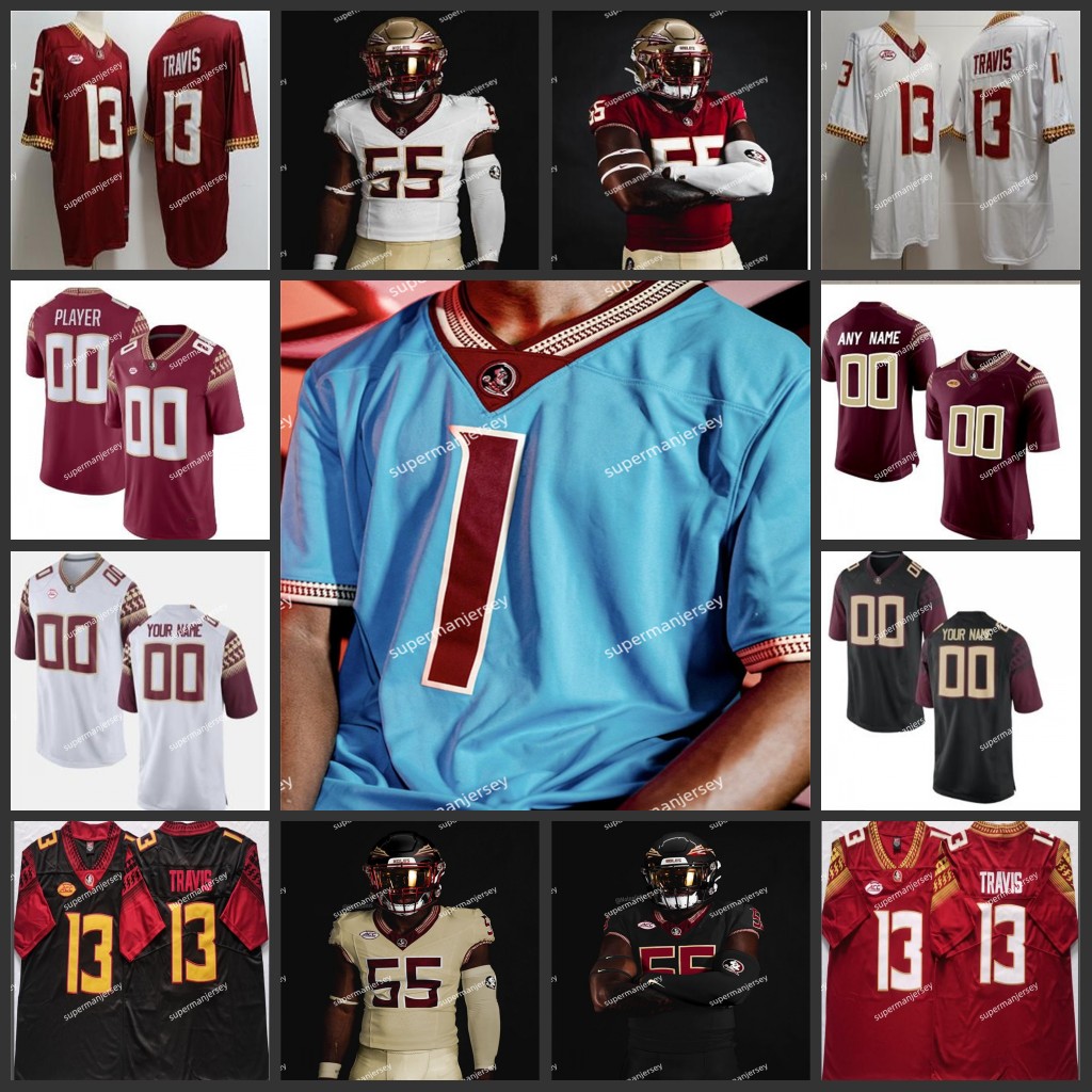 NCAA Florida 2023 Newest Football jersey Derwin James Deondre Francois Jameis Winston Deion Sanders Cam Akers Dalvin Cook Charlie Ward FSU jerseys