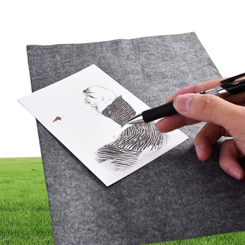 Gift Wrap 100 PcsSet A4 Size Copy Graphite Carbon Paper Painting Tracing For Wood Clothes Canvas Reusable Accessories XJ786487000