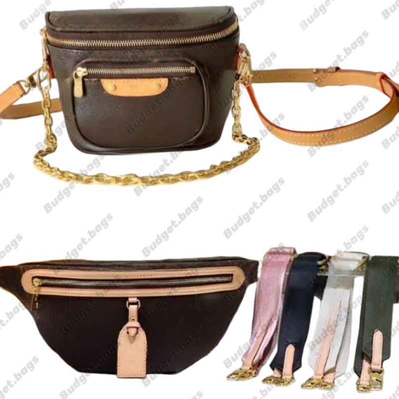 premium new mini bumbag Mini Fanny pack one shoulder chain female bag