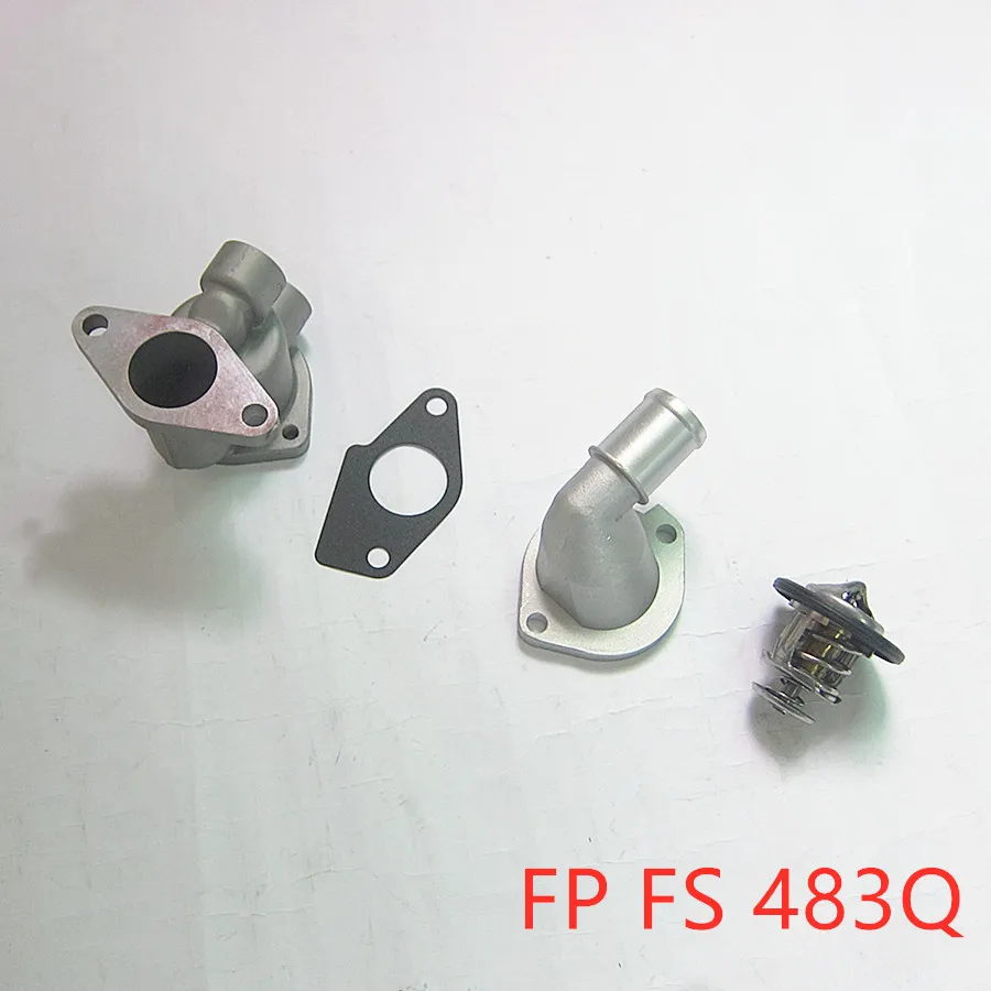 Car accessories engine cooling system thermostat housing gasket for Mazda 323 family protege 1.8 2.0 FP FS Haima 3 Haima 7 483Q