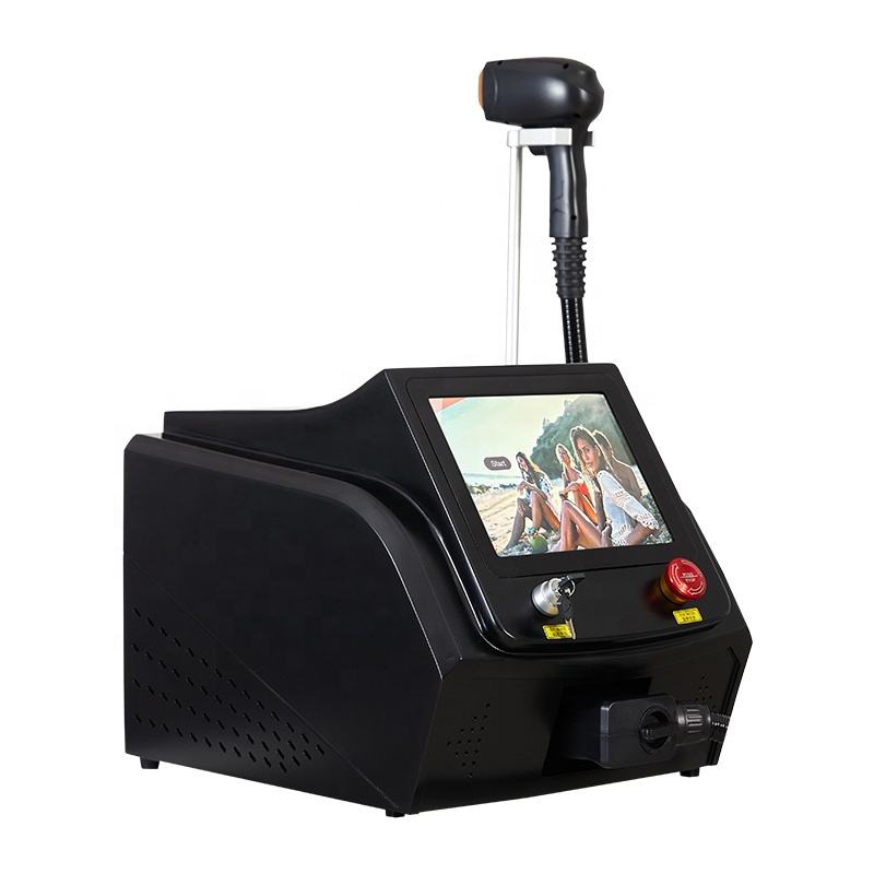 Suitable All Skin Colors triple wavelength Ice Platinum 755nm 1064nm 808nm Diode Laser Hair Removal Machine 808 Laser Diode Removing Hair Skin Rejuven