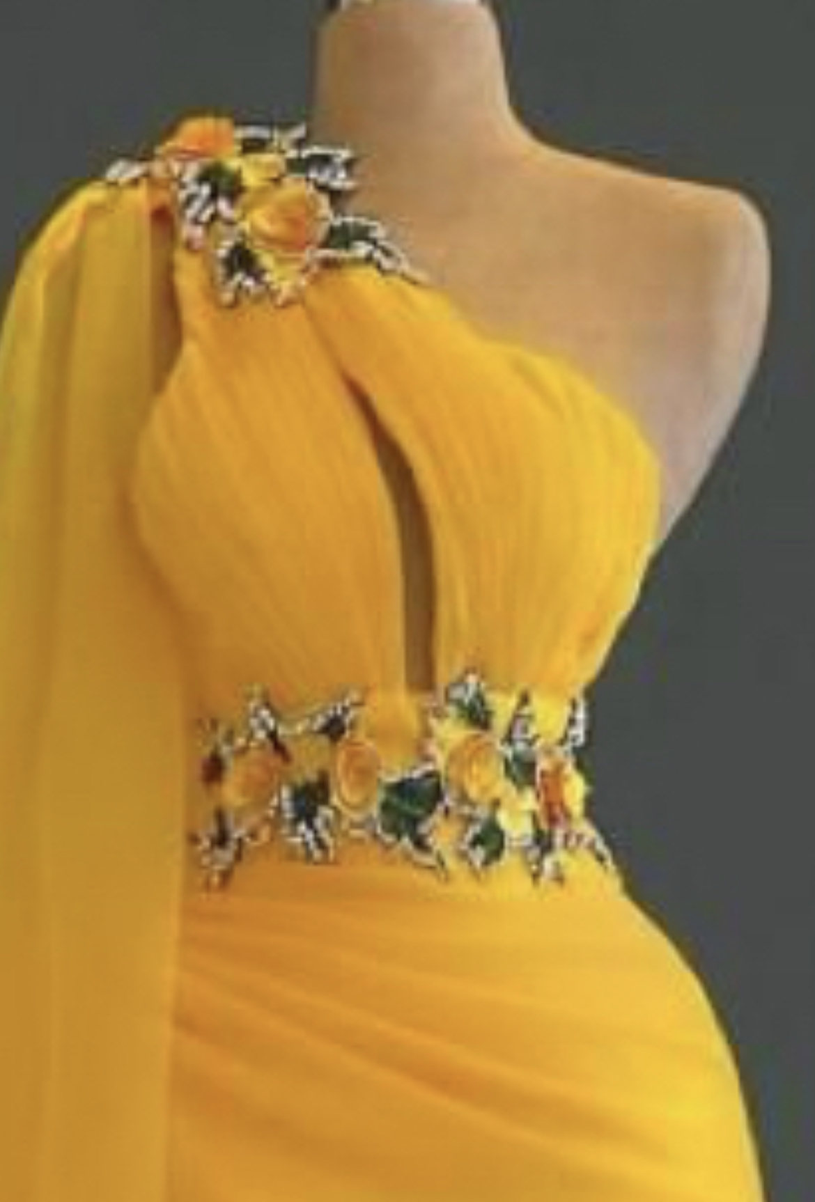 2023 Oct Aso Ebi Arabic Yellow Mermaid Prom Dress lace Beaded Evening Formal Party Second Reception Birthday Engagement Gowns Dresses Robe De Soiree Z