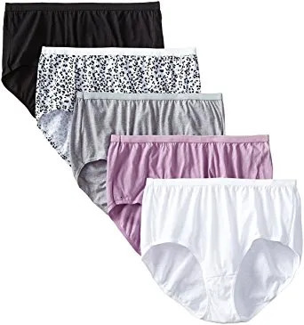Women's Panties S M L XL 2XL 3XL 4XL 5XL 6XL 7XL Plus Size Cotton Briefs Lady's Underwear 100Cotton 6pack multicolors 231023