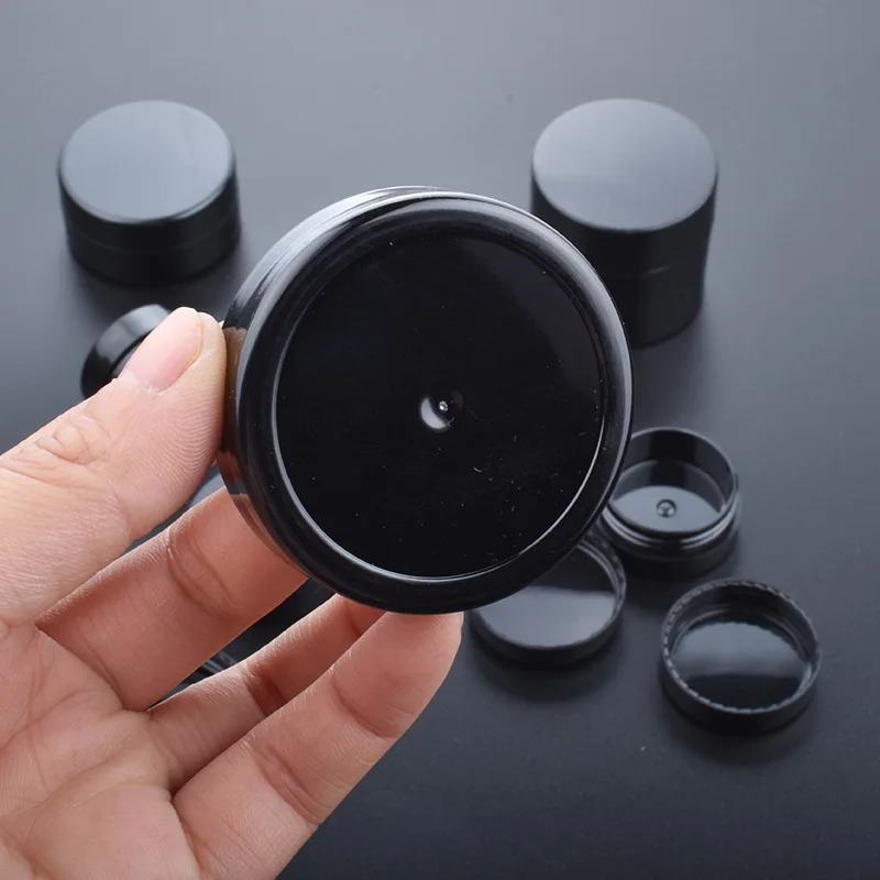 Perfume Bottle 50pcslot Empty 1g 2g 3g 5g 10g 20g Black Portable Cream Jar jars Pot Box Makeup Nail Art Cosmetic Bead Storage Container 231021