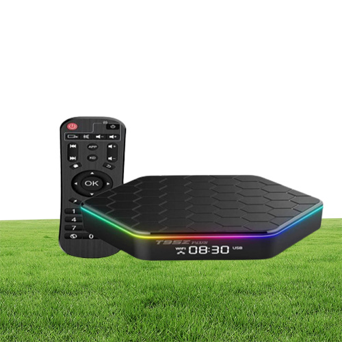 Android TV Box T95Z Plus Android 12 TV Box 4GB 64GB ROM Support WiFi6 Ethernet Output Plugs Bluetooth Ultral HD 6K