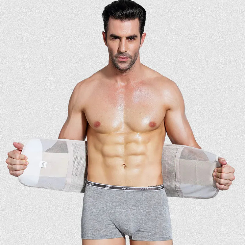 Waist Tummy Shaper Men Firm Slimming Belts Waist Trainer Abdomen Fat Burning Modeling Tummy Strap Girdle Belly Body Shaper Corset Reducing Shapwear 23
