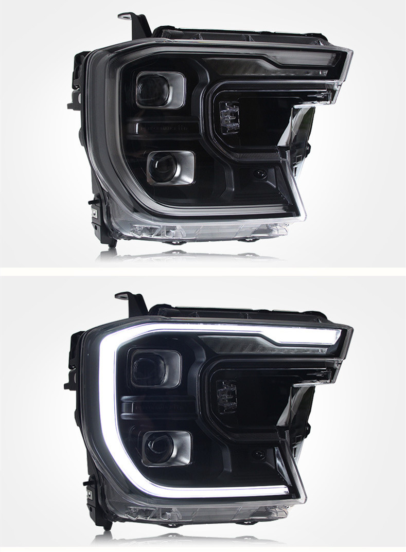 Full LED Headlights For Ford Ranger T9 2023 LED Daytime Lights Front Lamp LED Headlight Turn Signal Light Accessories