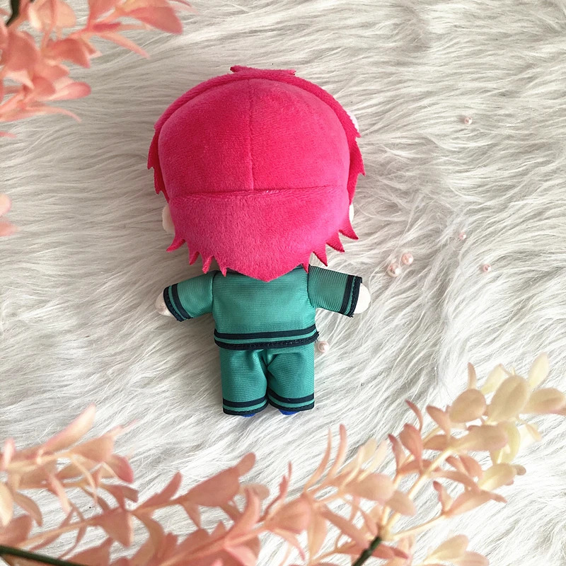 Plush Dolls Anime The Disastrous Life of Saiki K. Saiki Kusuo Cosplay Doll Plush Stuffed Cushion Throw Pillow Toy Boy Girl's Xmas Gift 231023