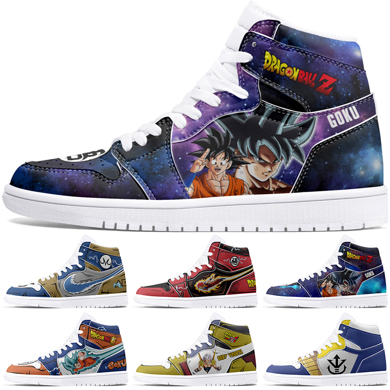 The new Customized Shoes DIY Sports Basketball Shoes males 1 and females 1 Anime Character Customized Personalized Trend Versatile Outdoor Sports Shoe