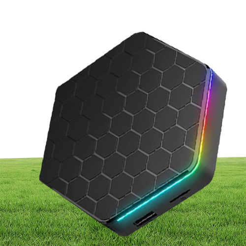 Android TV Box T95Z Plus Android 12 TV Box 4GB 64GB ROM Support WiFi6 Ethernet Output Plugs Bluetooth Ultral HD 6K