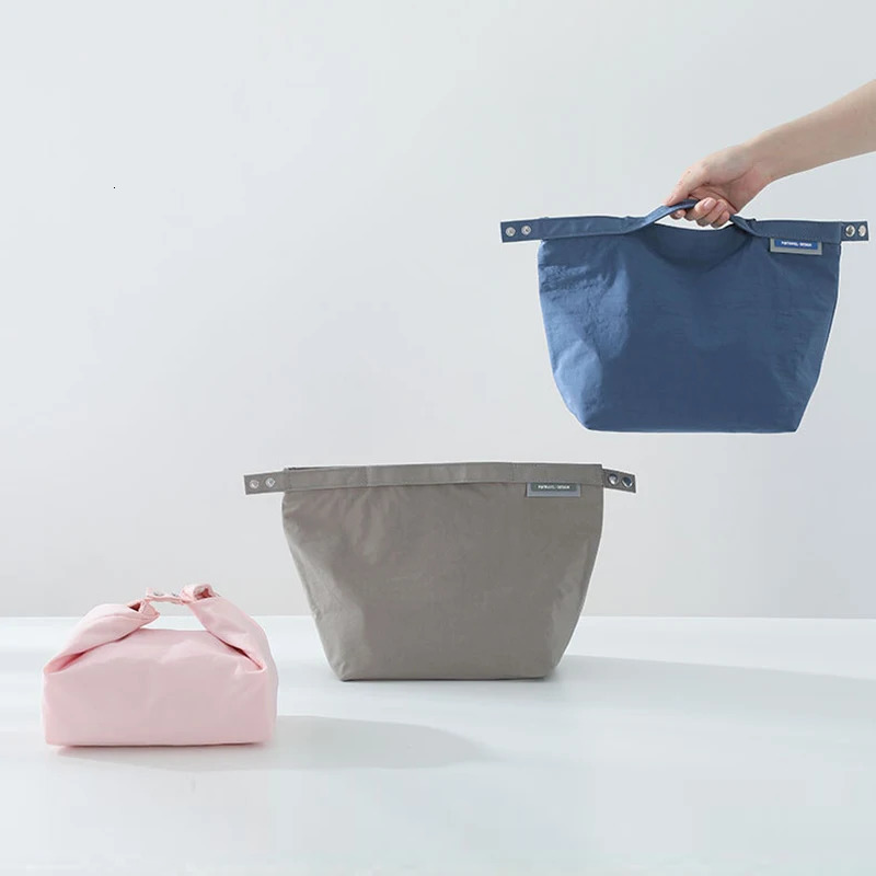 Ice Packs/Isothermic Bags Multipurpose Lunch Bag Office Worker Bring Meal Insulated Handbag Portable Picnic Snack Fruit Fresh-keeping Pouch Thermal It