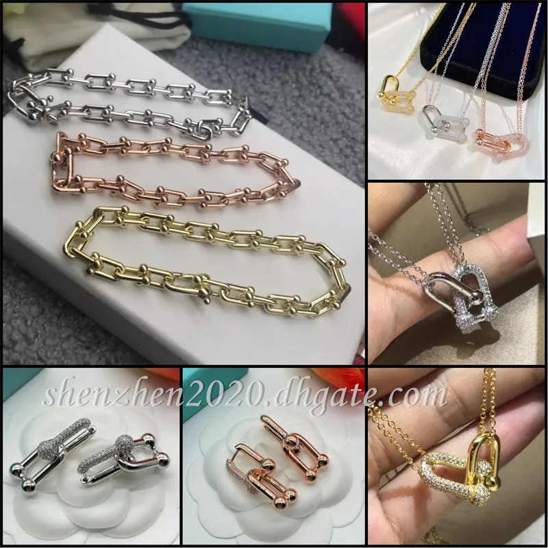 Fashion Women's Necklace Bracelet Earrings for Women or Men