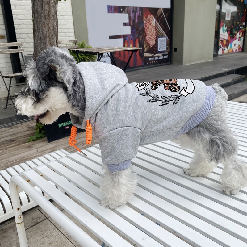 Dog Hoodie Cotton Fall Puppy Sweatshirt Soft Warm Sweater Cold Weather Coats for Small Dogs Free shipping