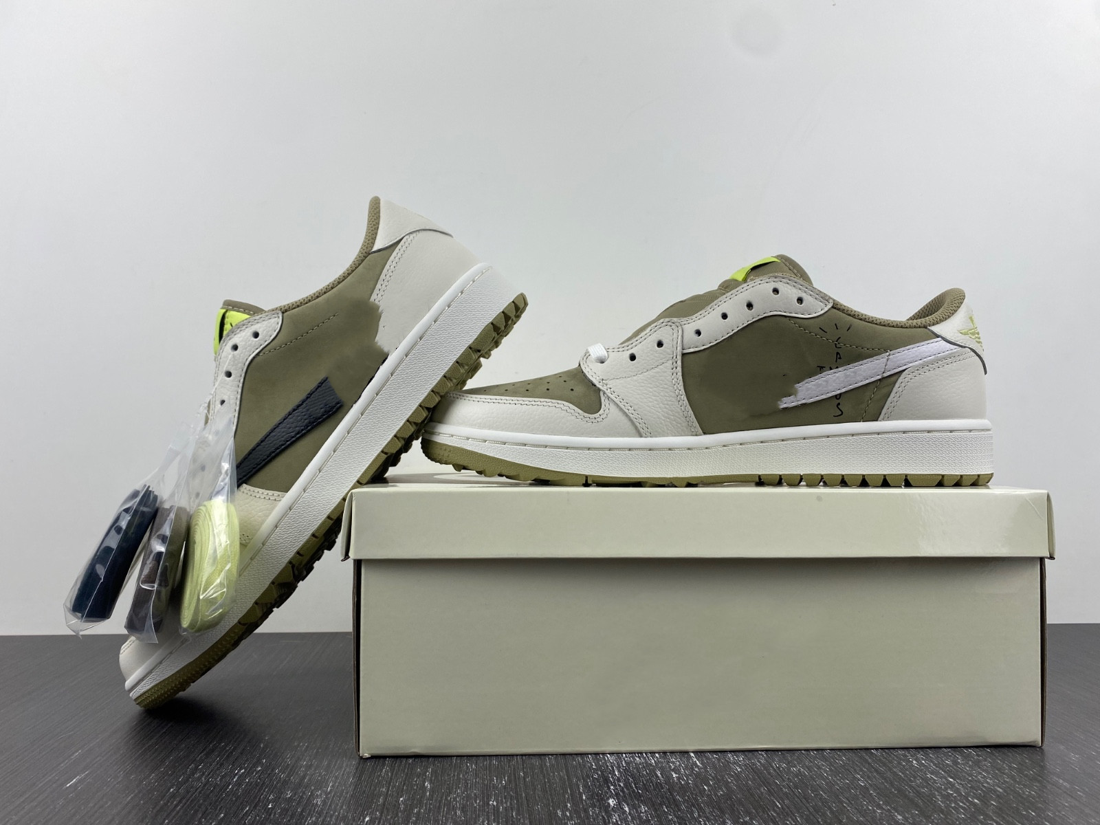 Shoes Ts Scotts 1 High Cactus Golf Olive Green Brown Lemon Wheat Chile Red Sports Sneakers