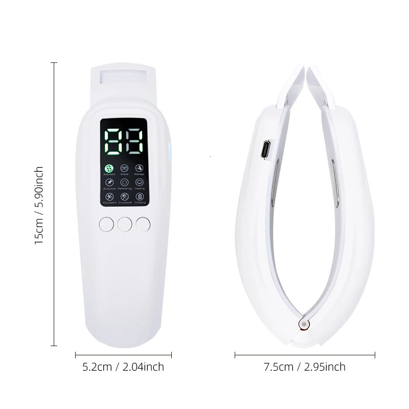 Face Massager Microcurrent Face Lifting Machine V Face Double Chin Remover EMS Massager Compress Skin Rejuvenation Beauty Device 231021