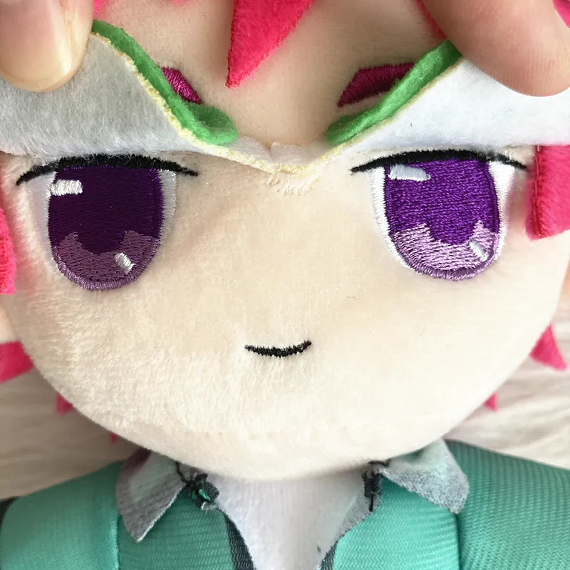 Plush Dolls Anime The Disastrous Life of Saiki K. Saiki Kusuo Cosplay Doll Plush Stuffed Cushion Throw Pillow Toy Boy Girl's Xmas Gift 231023