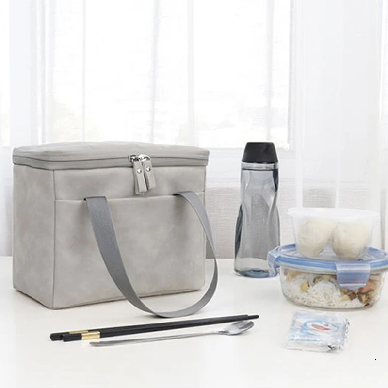 Ice Packs/Isothermic Bags Thicken Lunch Bag Office Worker Bring Meal Thermo Pouch School Picnic Fruit Drink Snack Fresh-Keeping Package Accessorie Sup