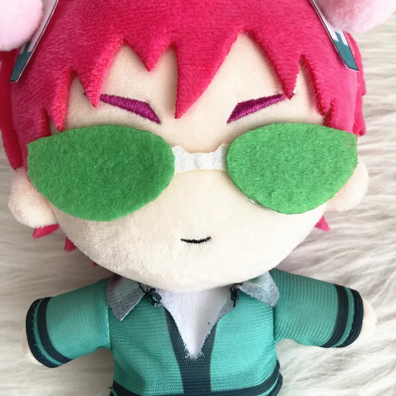 Plush Dolls Anime The Disastrous Life of Saiki K. Saiki Kusuo Cosplay Doll Plush Stuffed Cushion Throw Pillow Toy Boy Girl's Xmas Gift 231023