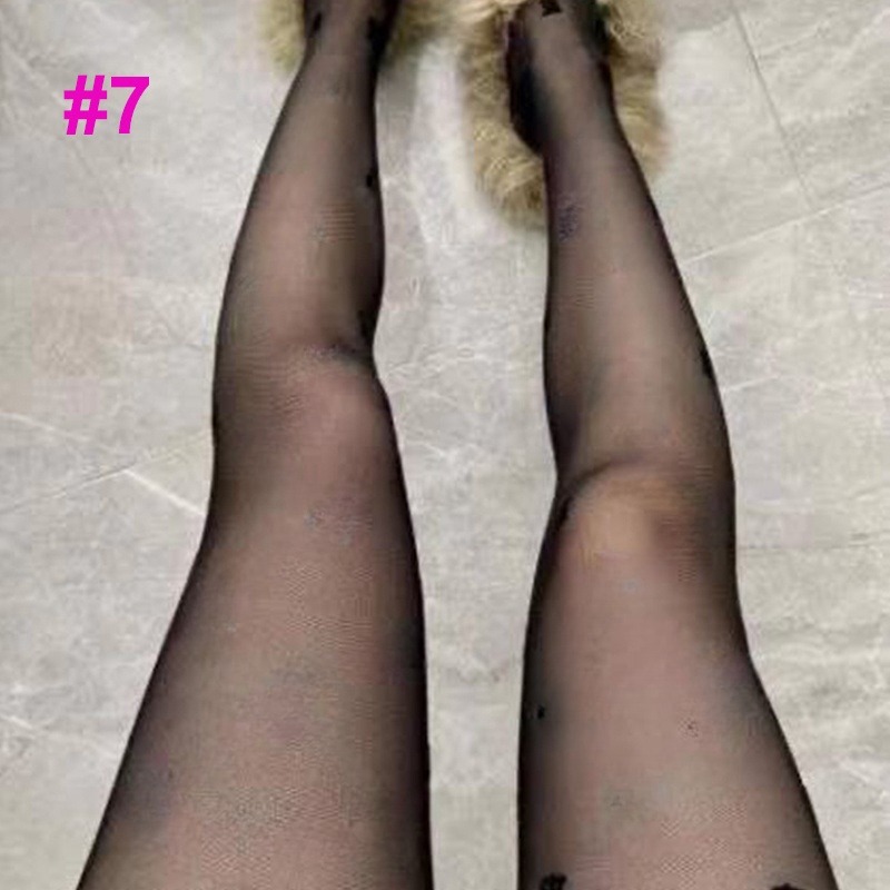 Famous Brand Sexy Women's Silk Stockings Black Silk Stocking Leggings