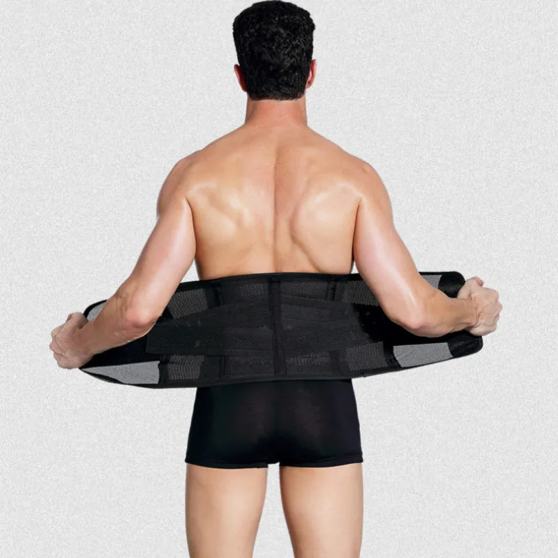 Waist Tummy Shaper Men Firm Slimming Belts Waist Trainer Abdomen Fat Burning Modeling Tummy Strap Girdle Belly Body Shaper Corset Reducing Shapwear 23