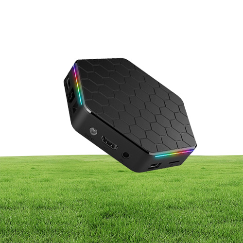 Android TV Box T95Z Plus Android 12 TV Box 4GB 64GB ROM Support WiFi6 Ethernet Output Plugs Bluetooth Ultral HD 6K