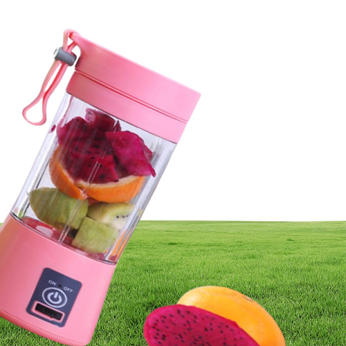 Portable Juicer Electric USB Rechargeable Smoothie fruit Blender Machine Mixer Mini Juice Cup Maker For Home Office8083724