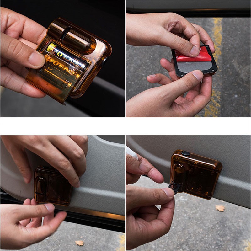 PAMPSEE 2 Pcs Wireless Car Door Led Logo Laser Projector LED Welcome Light Ghost Shadow Light for Corolla Cadillac Buick BYD Golf Kia Custom drawing i