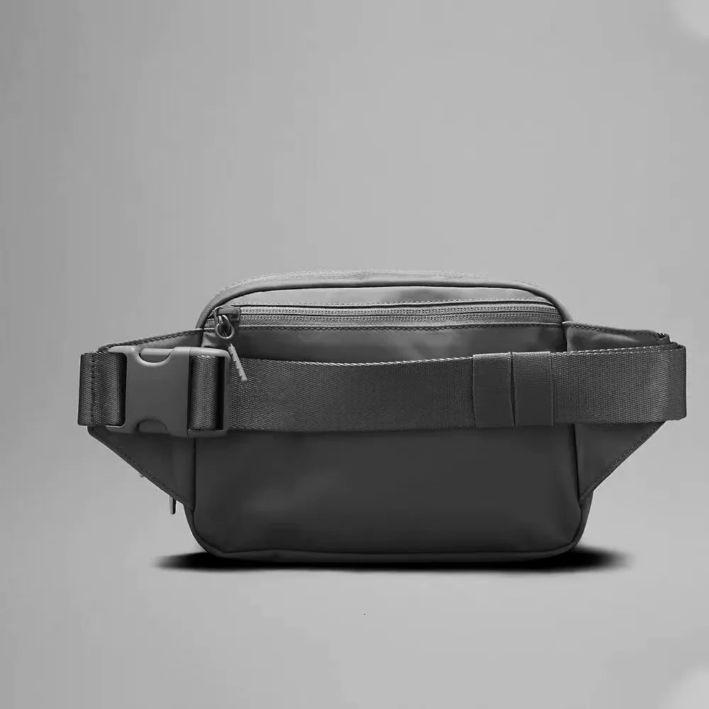 Waist Bags The 2L large sports waist bag nylon waterproof chest outdoor running crossbody bag 231024