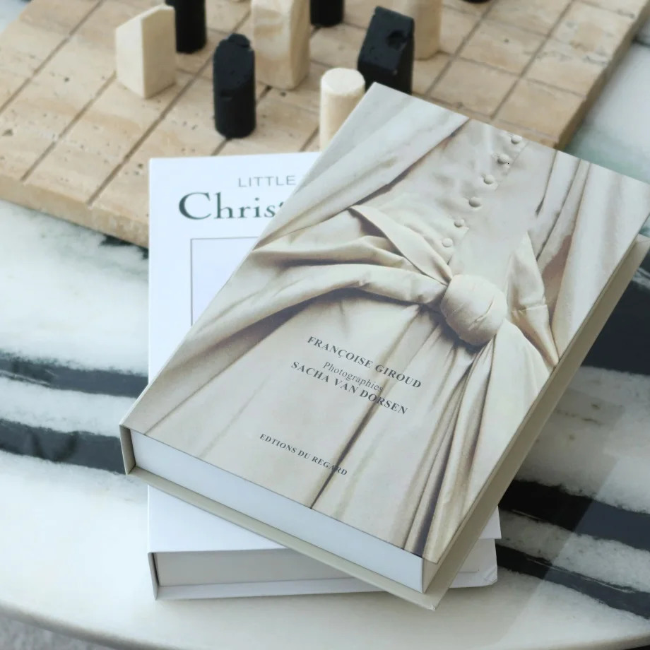 Decorative Objects Figurines y Decoration Books Living Room Prop Book ner Coffee Table Club Salon Aesthetics Ornaments Girl Gifts 231023