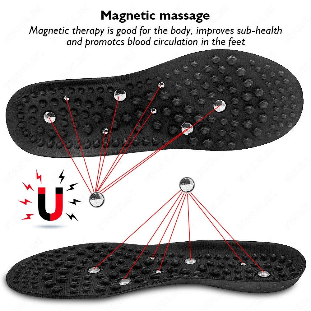 Shoe Parts Accessories 16 Pieces Magnetic Therapy Insole Magnet Massage Acupressure Health Cushion Pad Men Women Relaxation Foot Care Comfort Sole 231