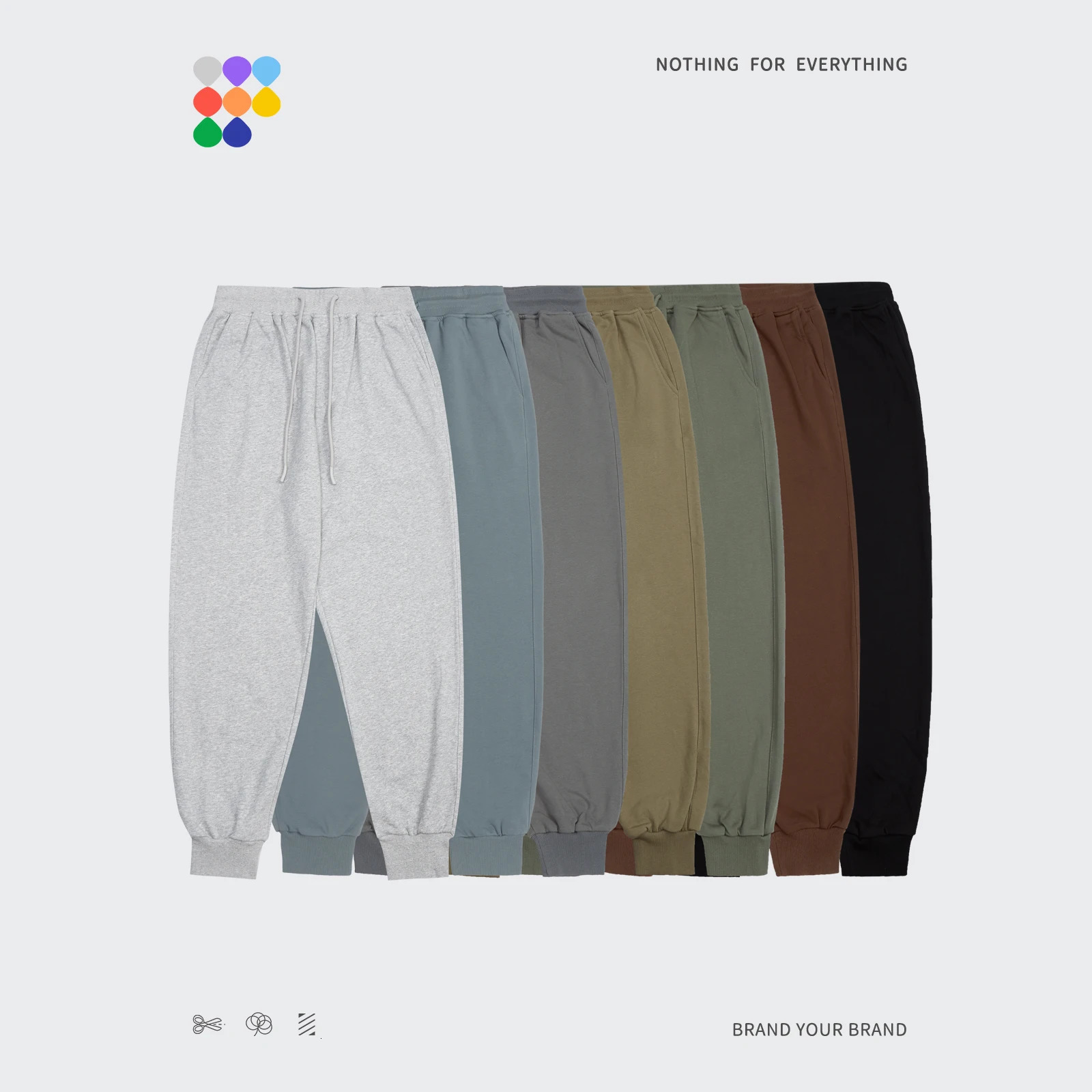 Mens Pants INFLATION Solid Color Sweatpant Unisex Spring Sportswear Track Pant Couple Basic Jogger 231024