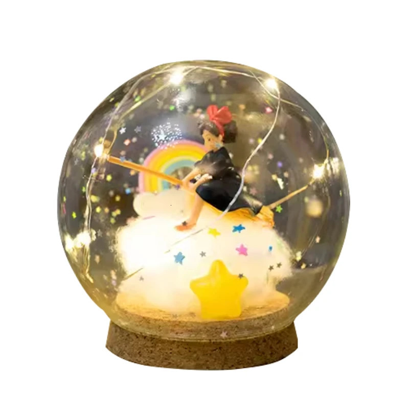 Crystal Ball Lamp - Little Prince Senlu Gift, Micro View Astronaut, Valentine's Day & Christmas Decor (231024)