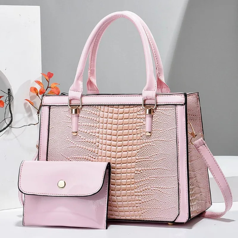New Free Shipping Designer Bag Evening Bags High Quality Pattern Leather Single Shoulder Bag Business Casual Tote Handbag Retro Female Crossbody Compo