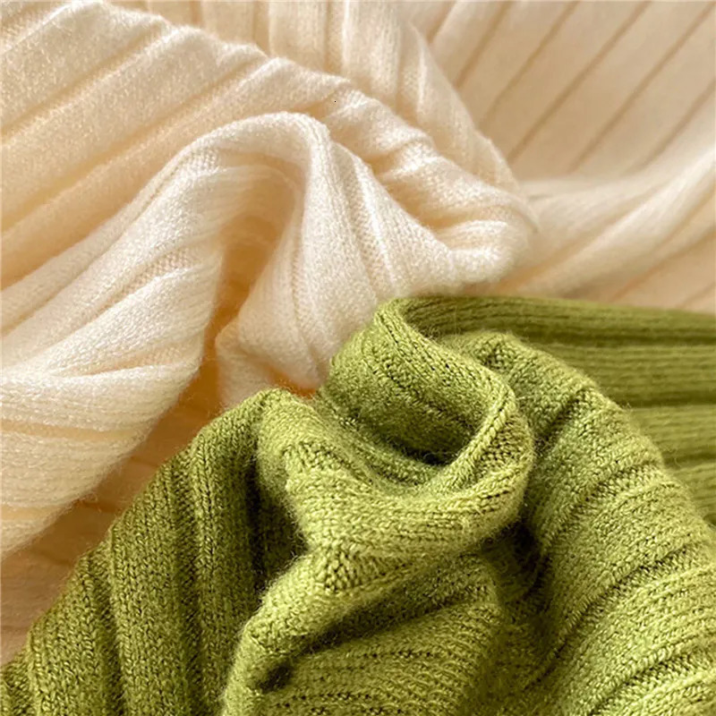 Womens Sweaters Women Cute Button Up ONeck Long Sleeve Pullovers Autumn Knitted Bottoming Shirts Korean Single Breasted Undercoat Tops 231024