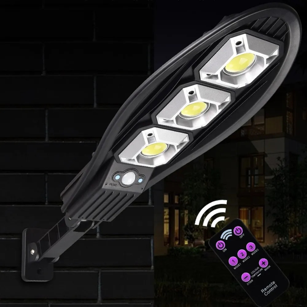 Garden Decorations 500 watts LED Solar Light Outdoor Solar Lamp Powered Sunlight Waterproof PIR Motion Sensor Street Light for Garden Decoration 23102