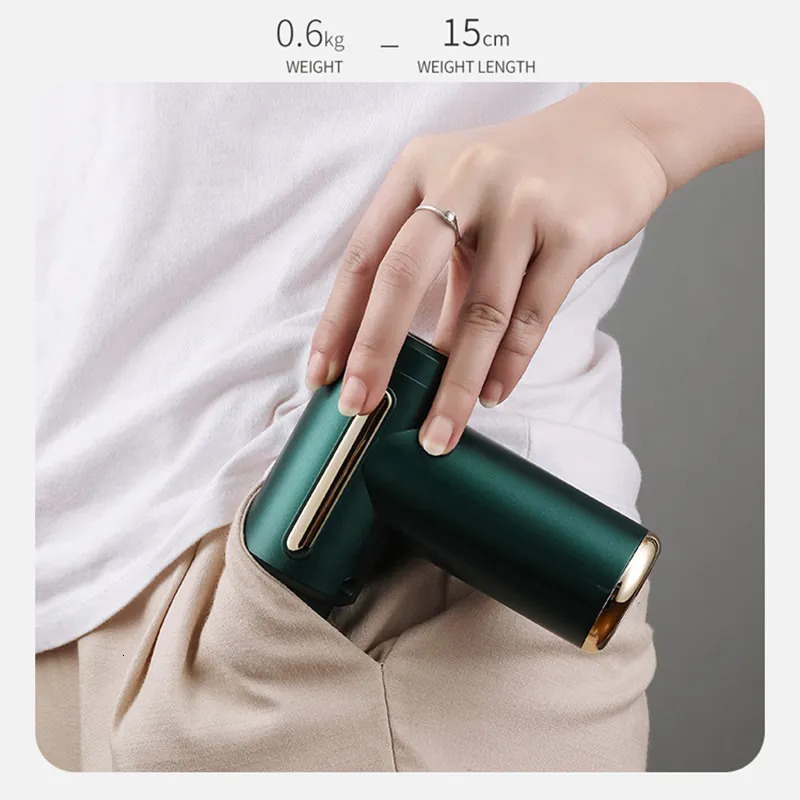 Full Body Massager Electric Massage Gun Deep Muscle Massageador Salud Neck Relax Health Care Slimming Cellulite Shaping Pain LCD Mini 231023