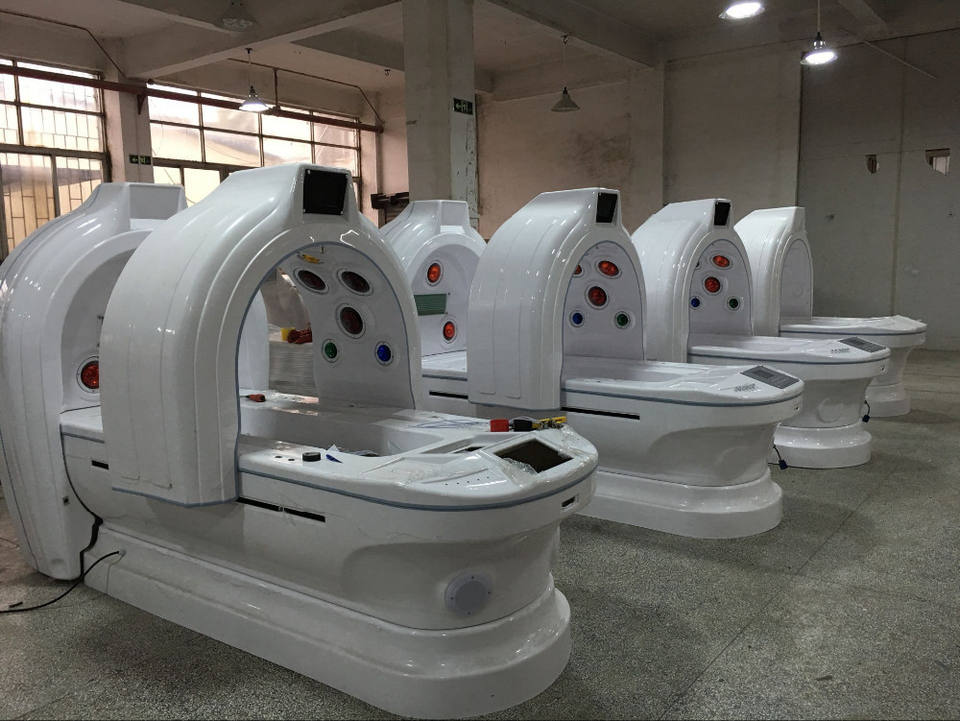 LED light SPA Capsule Space Tunnel Accelerate Fat Burning Equipment Slimming Tunnel Yoga Exercise Cabin Infrared Whitening Wrinkle Removal SPA Capsule