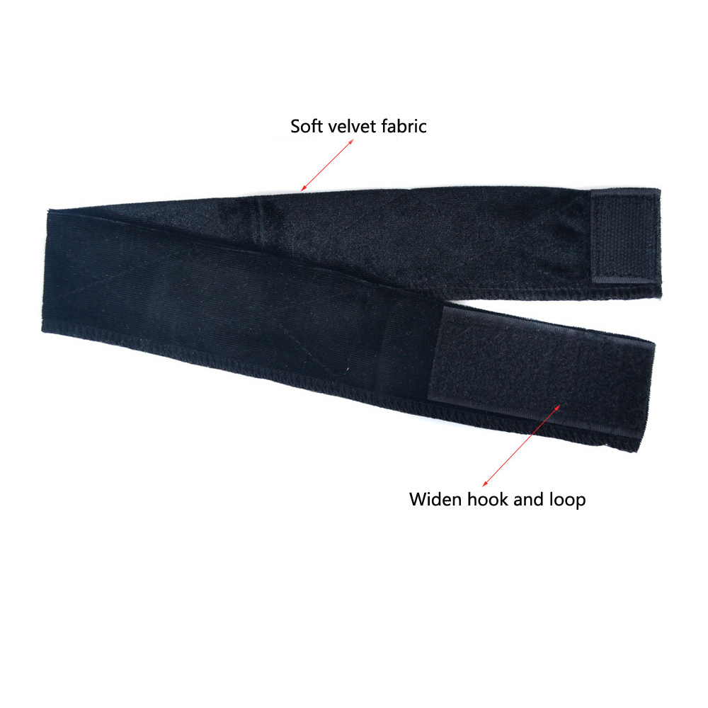 Velvet Headband Boundary Lace Wig Grip Hair Accessories Navy Blue Black Brown