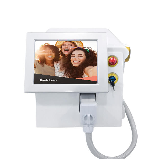 Portable Ice Cool Painless Permanent Hair Removal Machine 755 808 1064 Hair Removal Laser Machines