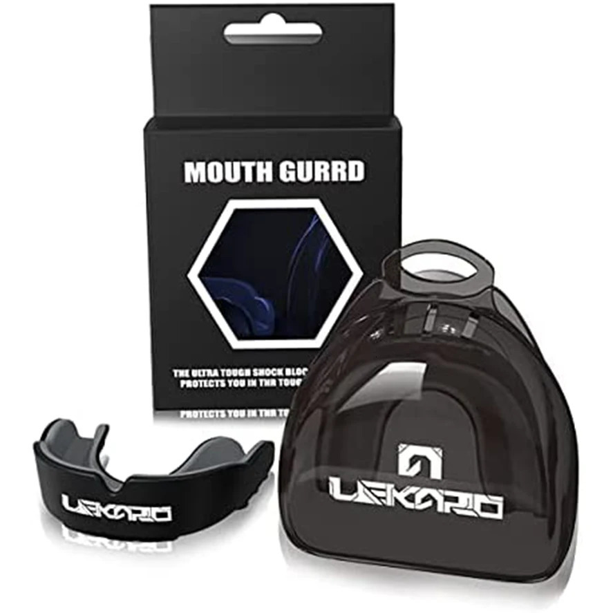 Protective Gear Professional Fighting Sports Mouthguard Boxing Mma Muay Thai Training Tooth Protection Set Children'S Guard 231024